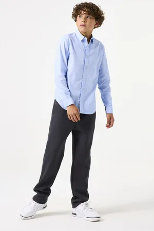 Garcia Donkergrijze broek