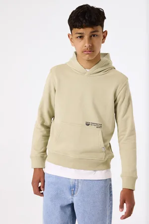 Garcia Lichtgroene hoodie