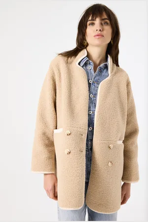 Garcia Beige teddy jas