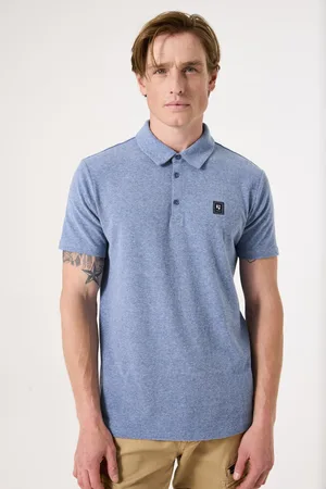 Garcia Lichtblauwe polo