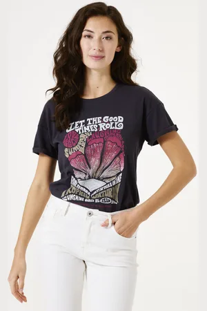 Garcia Donkergrijs T-shirt