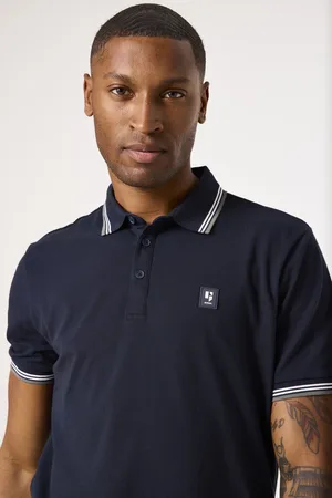 Garcia Donkerblauwe polo