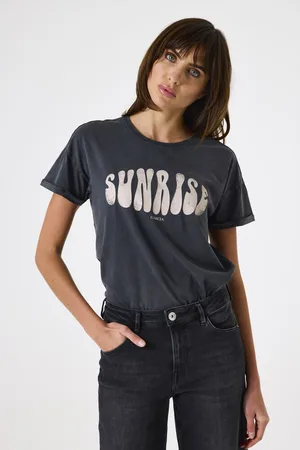 Garcia Donkergrijs T-shirt