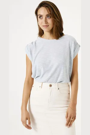 Garcia Lichtblauw T-shirt