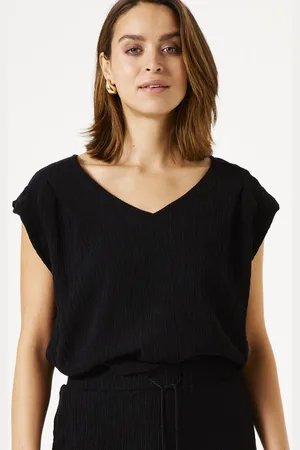 Garcia Zwarte top