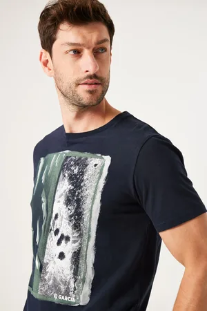 Garcia Donkerblauw T-shirt