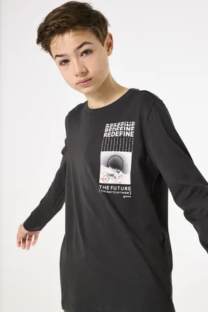 Garcia Donkergrijze longsleeve