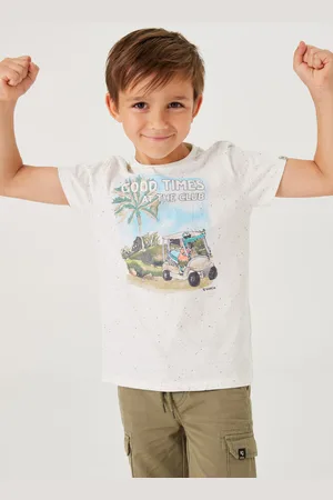 Garcia Gemêleerd T-shirt