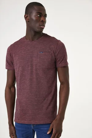 Garcia Donkerrood T-shirt