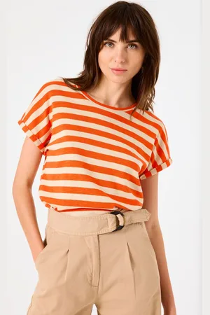 Garcia Gestreept T-shirt