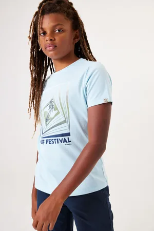 Garcia Lichtblauw T-shirt