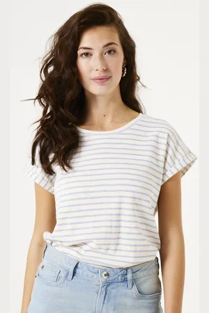 Garcia Gestreept T-shirt