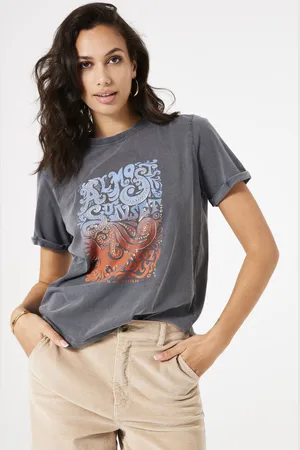 Garcia Donkergrijs T-shirt