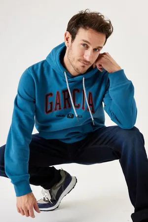 Garcia Blauwe hoodie