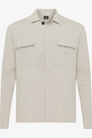 Genti Overshirt | Linnen stretch