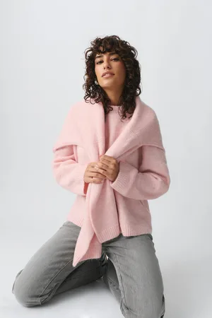 Gina Tricot Crew neck knitted sweater