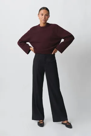 Gina Tricot Wide leg suit trousers