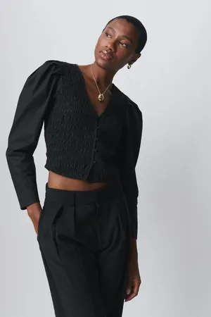 Gina Tricot Puff sleeve blouse