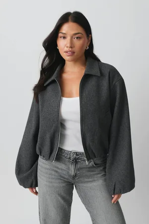 Gina Tricot Short felt jacket