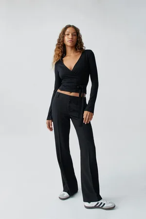 Gina Tricot Relaxed bootcut trousers