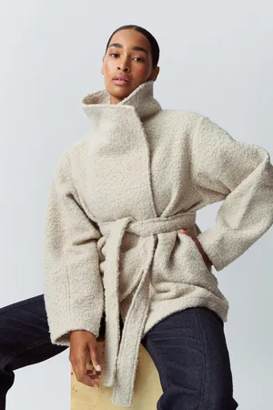 Gina Tricot Soft belted jacket