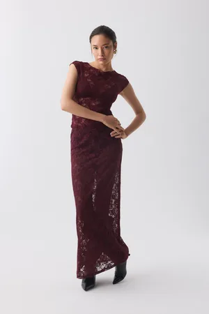 Gina Tricot Lace maxi skirt