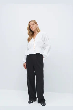 Gina Tricot Tailored wide trousers