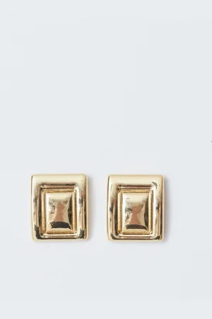 Gina Tricot Square earrings