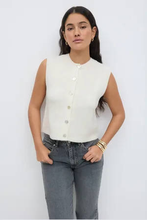 Gina Tricot Loose knitted vest