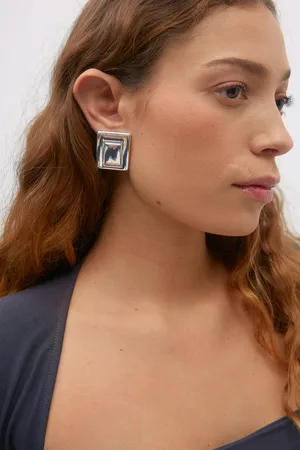 Gina Tricot Square earrings