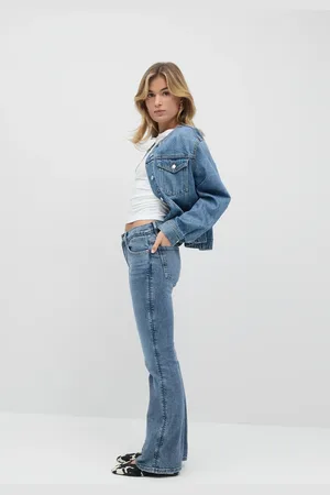 Gina Tricot Low waist bootcut jeans