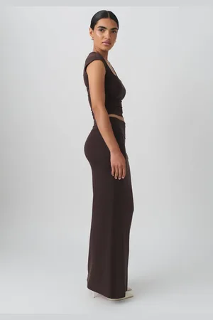 Gina Tricot Soft touch folded maxi skirt