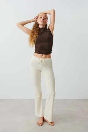 Gina Tricot Velour trousers