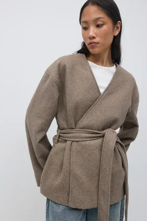 Gina Tricot Belted short coat