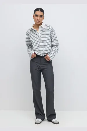 Gina Tricot High waist flare trousers
