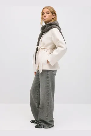 Gina Tricot Belted short coat