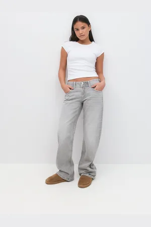 Gina Tricot Low waist wide jeans