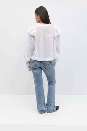 Gina Tricot Chunky low flare jeans