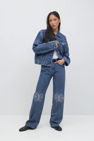 Gina Tricot Embroidery jeans