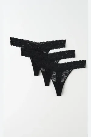 Gina Tricot 3-pack lace string