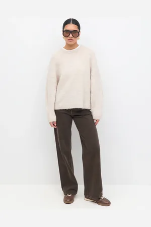 Gina Tricot Crew neck knitted sweater