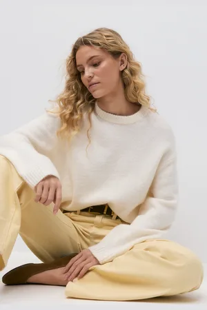 Gina Tricot Crew neck knitted sweater