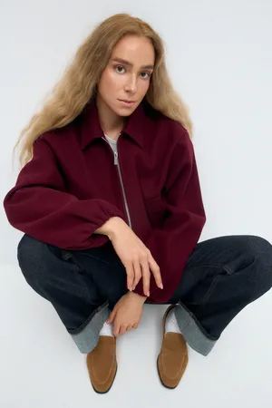 Gina Tricot Short felt jacket