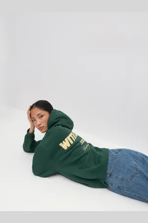 Gina Tricot Oversized print hoodie