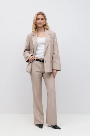 Gina Tricot Relaxed bootcut trousers