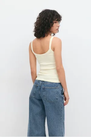 Gina Tricot Basic rib singlet