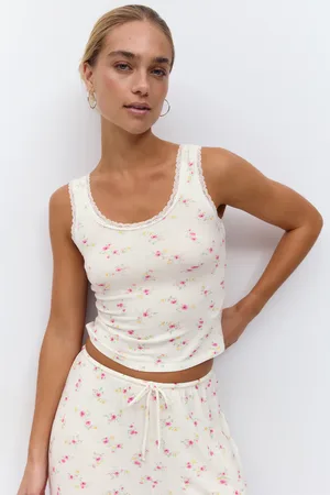 Gina Tricot Homewear lace singlet