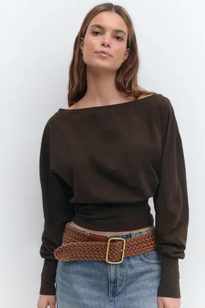 Gina Tricot Cuff detail top