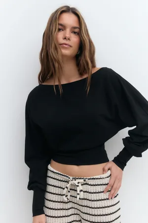 Gina Tricot Cuff detail top