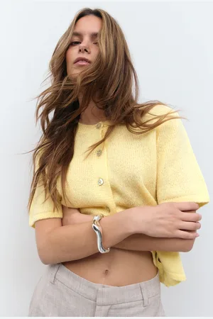 Gina Tricot Loose knitted cardigan